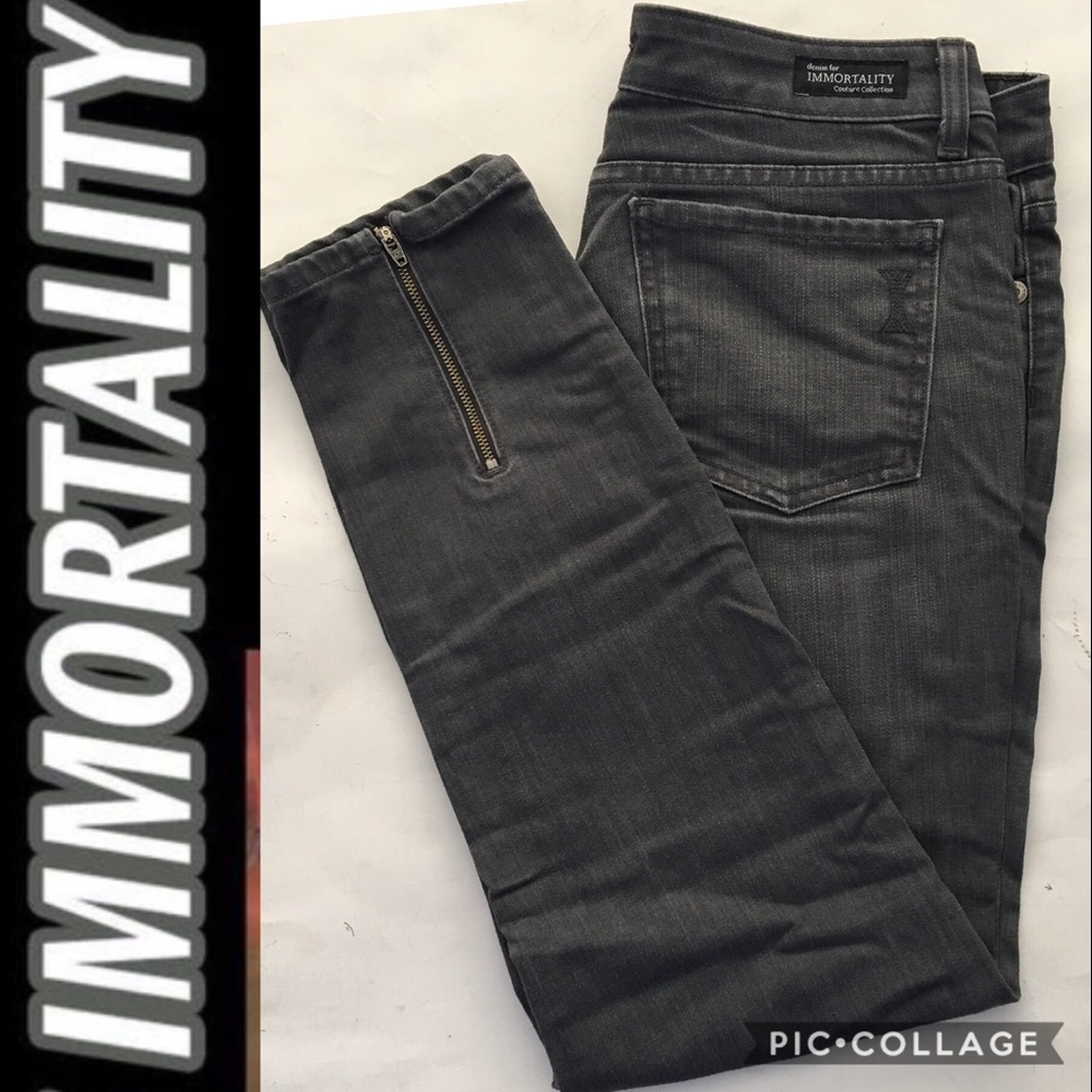 IMMORTALITY DARK BLACK JEANS